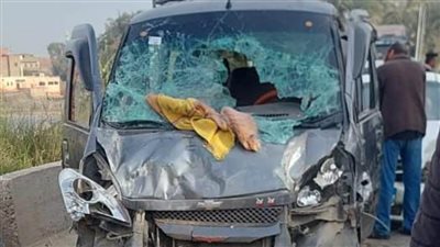 ننشر أسماء ضحايا حادث تصادم سياريتين بملوي جنوب المنيا 