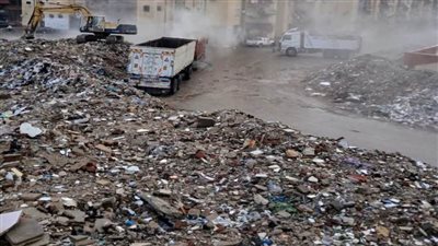 رفع 375 ألف م3 مخلفات ورتش بتكلفة 37.5 مليون جنيه ببورسعيد 