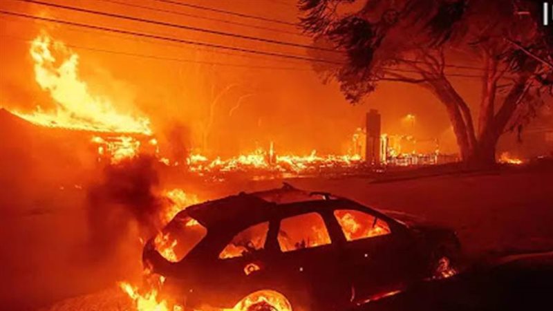 حرائق لوس أنجلوس