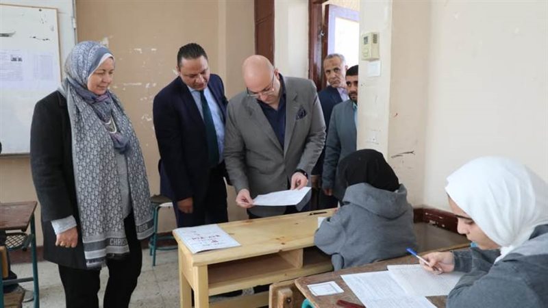 محافظ بنى سويف ووكيلة