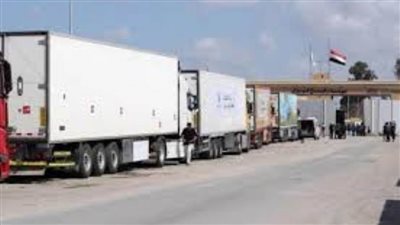 (أونروا): 4000 شاحنة مساعدات جاهزة لدخول قطاع غزة