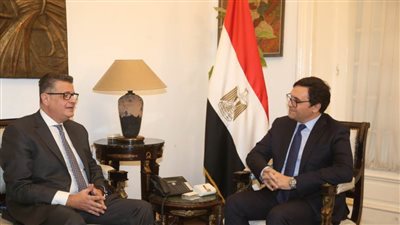 وزير الثقافة يلتقي رئيس لجنة حقوق الإنسان بـ