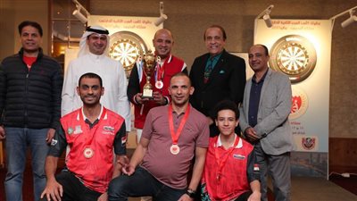 مصر تحصل على المركز الثالث ببطولة كأس العرب الثانية للدارتس والبحرين تخطف اللقب 