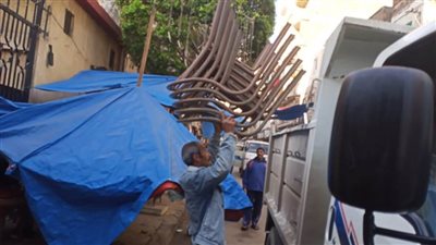 محافظ الإسكندرية يشدد علي تكثيف حملات إزالة الإشغالات والتعديات