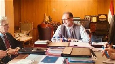 رئيس سلامة الغذاء يستعرض سبل التعاون مع ممثلي وفد المفوضية الأوروبية بالقاهرة