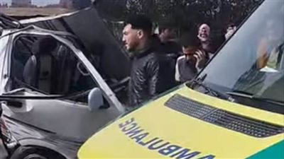 عاجل| مصرع وإصابة 30 شخصا في تصادم سيارتي ميكروباص بالغربية.. صور