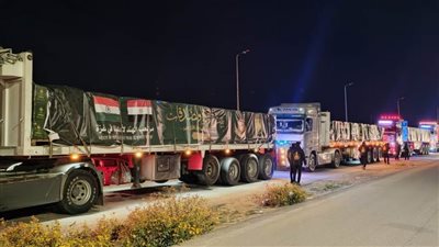 منشور.. بيت الزكاة والصدقات» يعلن دخول القافلة الإغاثية التاسعة بعد وقف العدوان الصهيوني على غزة