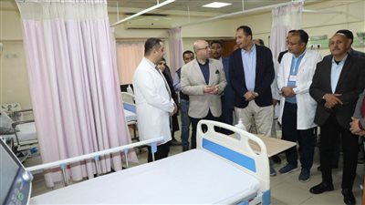 محافظ بني سويف يفتتح تطوير وحدة العناية المركزة بالمستشفى التخصصي بطاقة 68 سريرًا