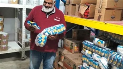 ضبط 12 طن ملح طعام ودقيق ومواد تصنيع بلاستيك بالشرقية 