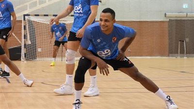 الأهلي جاهز لمواجهة السلام العماني بالبطولة العربية للطائرة