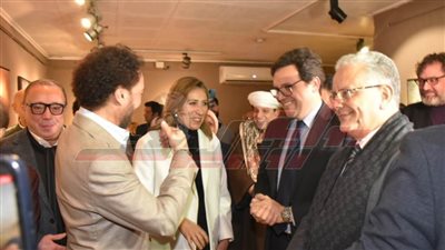 وزير الثقافة يفتتح معرض 