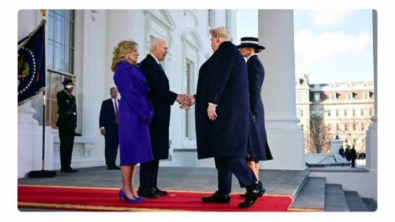 ترامب يرحب بترامب