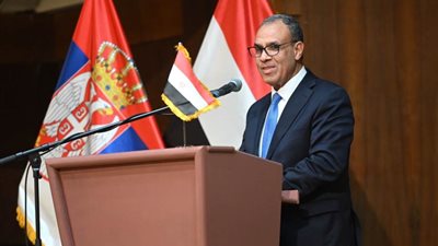 وزير الخارجية يلقي محاضرة بمؤسسة 