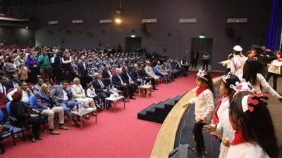 محافظ الوادي الجديد يشهد احتفالات الذكرى الـ 73 لعيد الشرطة