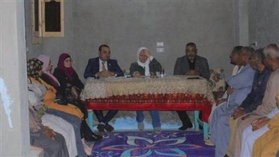  حزب العدل يلتقي قيادات وأهالي عزبة النهضة بأسوان.. ويستعرض مشكلات المنطقة