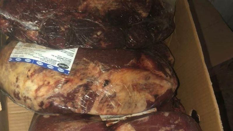 ضبط لحوم مخالفة