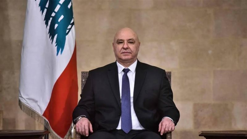 الرئيس اللبناني العماد