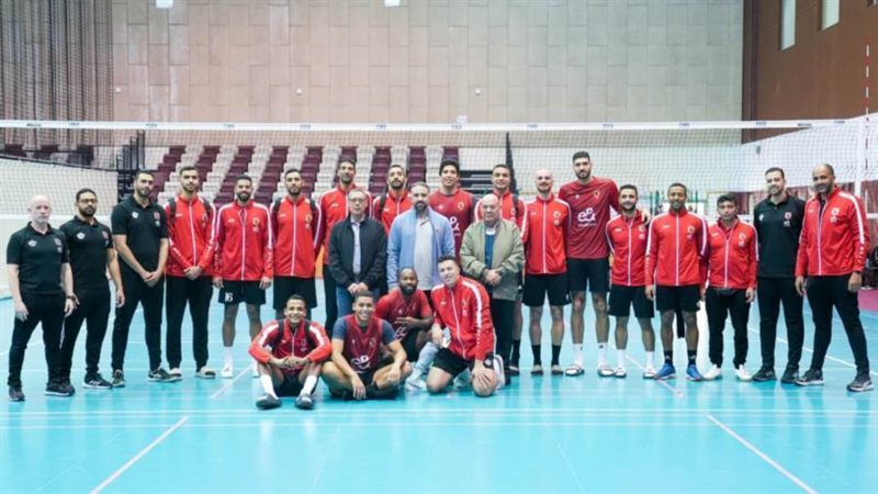 رجال طائرة الأهلي