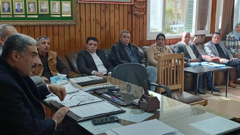 جانب من اجتماع زراعة