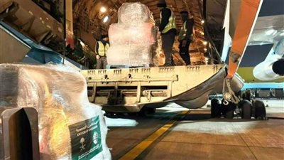 مغادرة الطائرة الإغاثية السعودية الـ13 لمساعدة الشعب السوري