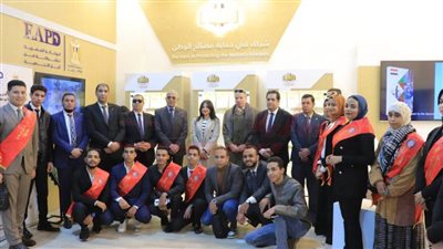 وفد طلابي بجامعة سوهاج يزور معرض القاهرة الدولي للكتاب في دورته الـ 56 