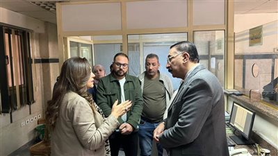 وزيرة التنمية المحلية تقوم بجولة مفاجئة على حي مصر القديمة لمتابعة سير العمل