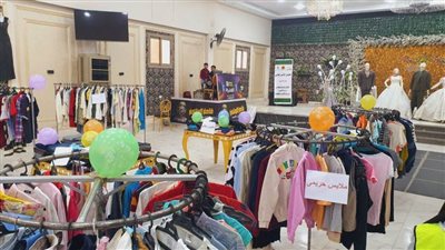  بالصور.. توزيع ملابس جديدة على 559 أسرة أولى بالرعاية في مركز قطور بالغربية