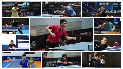 مصر تشارك بـ11 لاعبًا ولاعبة في بطولة قطر الدولية لتنس الطاولة للناشئين والناشئات