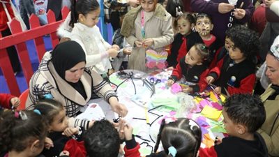 ورش إبداعية لتنمية مهارات الأطفال في أنشطة 