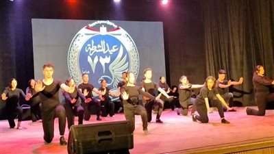 الفنان سامح يسري يحيي احتفالية قصور الثقافة بعيد الشرطة في روض الفرج