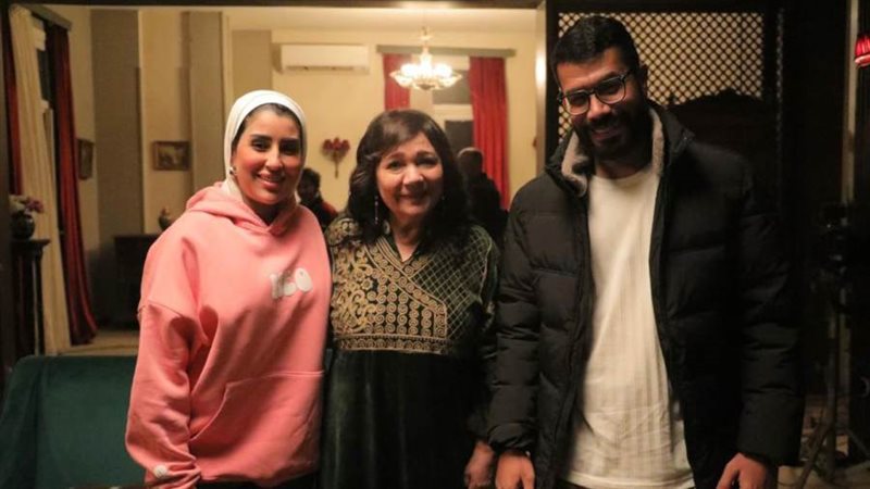 صورة من كواليس تصوير