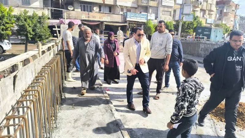 جانب من تفقد المشروع