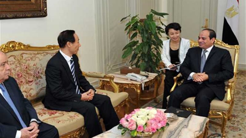 وفد صينى يؤكد للسيسى