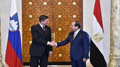 رئيس سلوفينيا يوجه دعوة للسيسى لزيارة بلاده‎