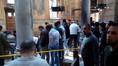 معاينة النيابة العامة: بؤرة تفجير الكنيسة البطرسية كانت في الجانب الذي تجلس به السيدات