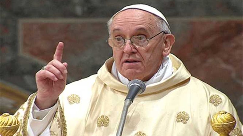 بابا الفاتيكان يعزي