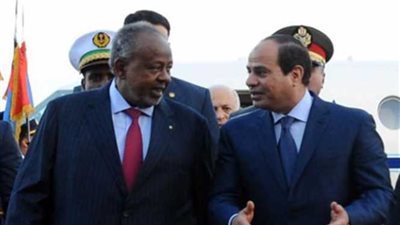 السيسي ورئيس جيبوتى يشهدان توقيع اتفاقيات ومذكرات تفاهم بين البلدين