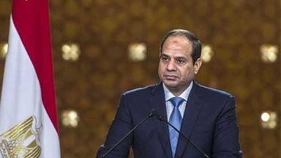 بدء المؤتمر الصحفى بين الرئيس السيسى ونظيره الجيبوتى