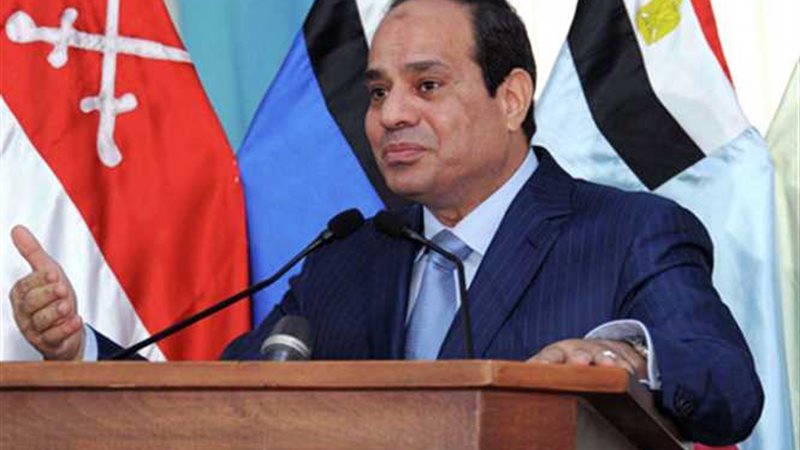 السيسي: مشاركة القوات