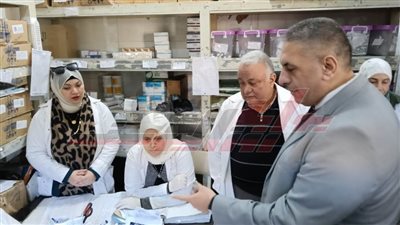 د. محمد أبوالسعد يفاجئ مستشفى جلدية كفر الشيخ بجولة تفقدية