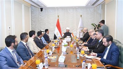 وزير الأوقاف يستقبل رئيس مركز تريندز للبحوث 