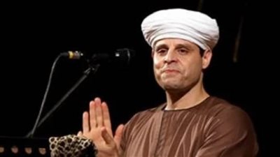 ليلة محمدية للشيخ محمود التهامي في ختام مولد السيدة زينب بالحديقة الثقافية