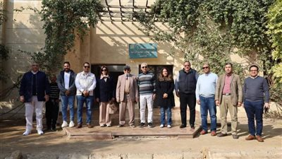 رئيس جامعة المنيا يتفقد مركز البحوث والتجارب بشوشة