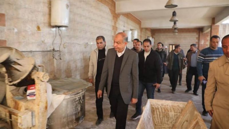 محافظ المنيا يتفقد