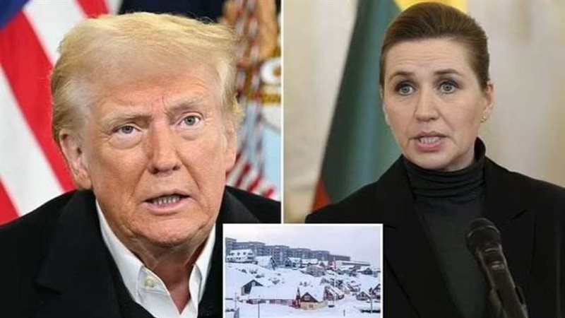 مته فريدريكسن وترامب