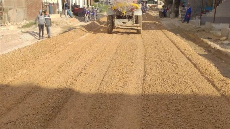 جانب من تمهيد الطرق