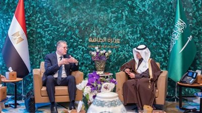 وزير البترول يلتقي وزير الطاقة السعودي الأمير عبدالعزيز بن سليمان