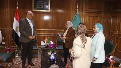 محافظ القليوبية يوفر مستلزمات لفتاة مقبلة على الزواج