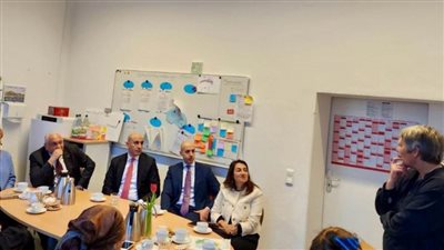 وزير التعليم يزور إحدى مدارس برلين للتعرف على أحدث وسائل التعليم بألمانيا