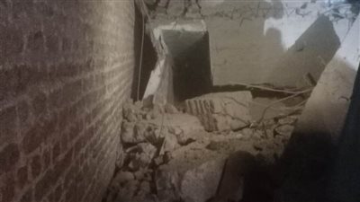 انهيار منزلين دون وقوع خسائر بشرية بأسيوط